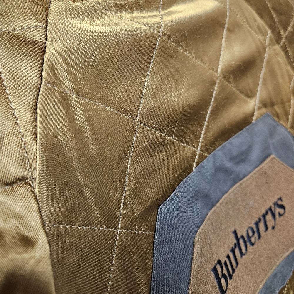 Burberrys' of London Vintage NWT‎ Quilted Wool Olive/Army Green Otterham Jacket - Picture 10 of 13